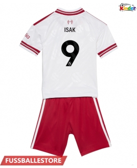 Günstige Liverpool Alexander Isak #9 Auswärts Trikotsatzt Kinder 2026-27 Kurzarm (+ Kurze Hosen)